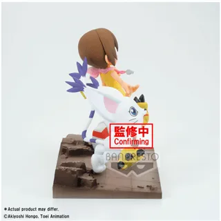 Digimon Adventure Adventure Archives Hikari and Tailmon figure 12cm