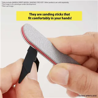 GUNDAM ACC - Sanding Stick Set (lime ponçeuse) - Model Kit