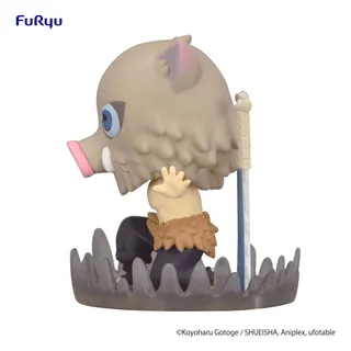 Demon Slayer: Kimetsu no Yaiba Hold PVC Statue Hashibira Inosuke 7 cm