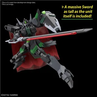 GUNDAM - HG 1/144 Black Knight Squad Rud-ro.A (Tentative) - Model Kit