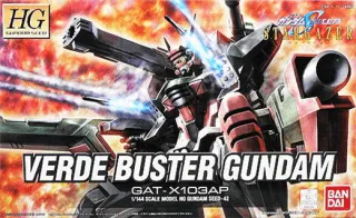 GUNDAM - HG 1/144 Stargazer GAT-X103AP Verde Buster Gundam - Model Kit