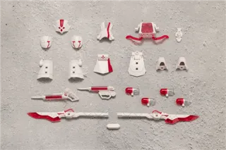 Unlimited Universe Megalomaria Model Kit Metamorphose Unit Exarmor White Nurse 16 cm