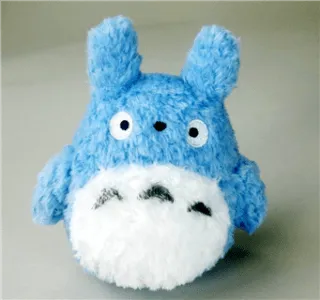STUDIO GHIBLI - Fluffy Medium Totoro Plush - 14cm