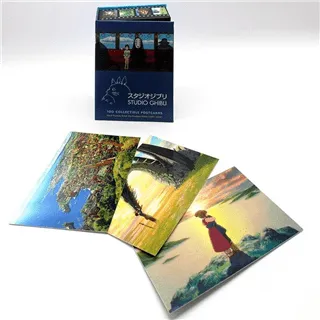 STUDIO GHIBLI - box of 100 collector's postcards