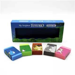 STUDIO GHIBLI - My neighbor Totoro - Eraser Set