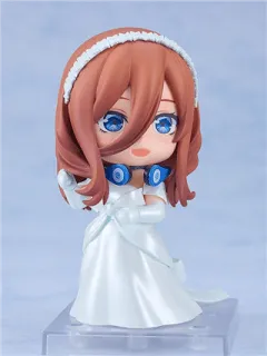 The Quintessential Quintuplets Nendoroid Action Figure Miku Nakano: Wedding Dress Ver. 10 cm