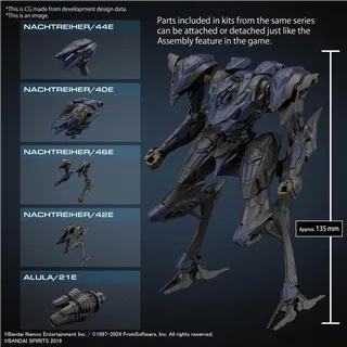 30mm Armored Core Vi Schneider Nachtreiher/40e Steel Haze