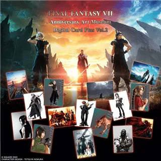 Final Fantasy VII TCG Anniversary Art Museum Digital Card Plus Vol. 2 English - 1 Booster Box (20 Boosters)