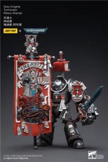 Warhammer 40k Action Figure 1/18 Grey Knights Terminator Retius Akantar 13 cm