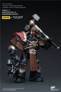 Warhammer The Horus Heresy Action Figure 1/18 Sons of Horus Justaerin Terminator Squad Justaerin with Thunder Hammer 12 cm
