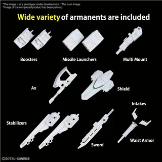 GUNDAM -Option parts set Gunpla 13 (Gunpla Battle Arm Arms) -Model Kit