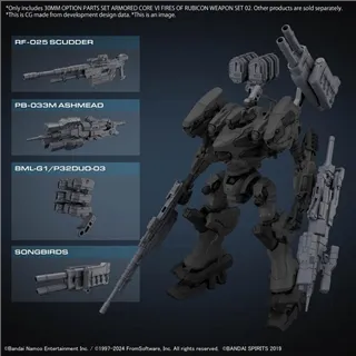 30MM - Option parts set Armored Core VI Weapon set 02 - Model Kit