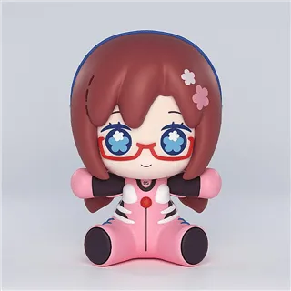 Neon Genesis Evangelion: Rebuild of Evangelion Huggy Good Smile Chibi Figure Mari Illustrious Makinami: Plugsuit Ver. 7 cm