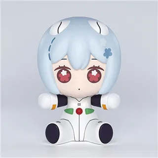 Neon Genesis Evangelion: Rebuild of Evangelion Huggy Good Smile Chibi Figure Rei Ayanami: Plugsuit Ver. 7 cm