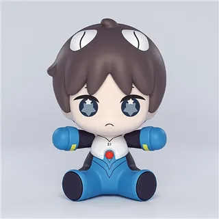 Neon Genesis Evangelion: Rebuild of Evangelion Huggy Good Smile Chibi Figure Shinji Ikari: Plugsuit Ver. 7 cm
