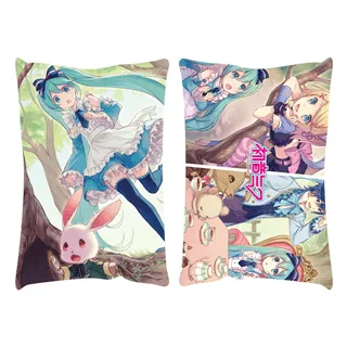 Hatsune Miku Pillow Miku in Wonderlan 50 x 35 cm