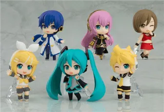 Vocaloid Nendoroid Action Figure Surprise Piapro Characters 7 cm Assortment - Caixa Inteira (6 Unidades)