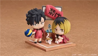Haikyu!! Qset Mini-Figure 2-Pack Tetsuro Kuroo & Kenma Kozume 9 cm