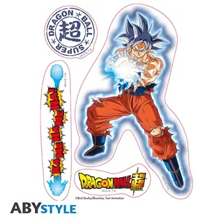 DRAGON BALL SUPER - Stickers - 16x11cm/ 2 sheets - Goku & Vegeta