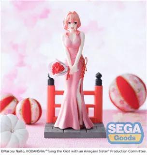 Tying the Knot with an Amagami Sister Luminasta PVC Statue Yuna Amagami 19 cm