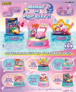 Kirby Mini Figures Kirby in Pop City - 1 Unidade