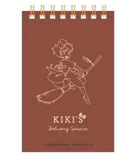 KIKI'S DELIVERY SERVICE - Kiki on her broom - Spiral Notebook