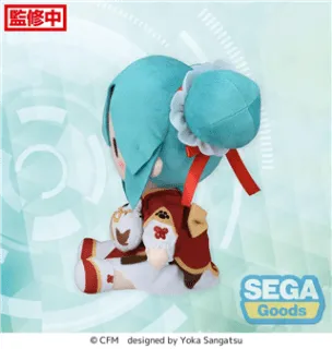 Character Vocal Series 01: Hatsune Miku Fuwa Petit Plush Figure Hatsune Miku Going Out Series Chinatown Ver. M 22 cm