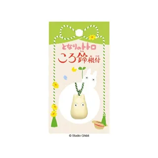 MY NEIGHBOR TOTORO - White Totoro - Strap Bell Netsuke