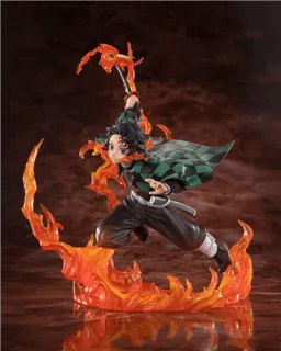 Demon Slayer: Kimetsu no Yaiba FiguartsZERO PVC Statue Kamado Tanjiro (Kyojuro Rengoku's Sword Guard Ver.) 19 cm
