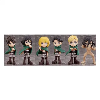 Attack On Titan Anime Series Mini Figures 9 cm - 1 Unidade