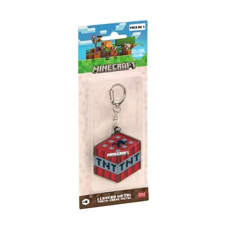 Minecraft Porta-chaves Metal Pack de 1 em Blister - Aleatório