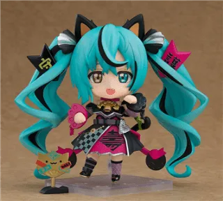 Character Vocal Series 01 Nendoroid Action Figure Hatsune Miku: Black Maneki Miku Ver. 10 cm