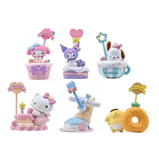 Sanrio Memo Stand Party Time Series Mini Figures Hello Kitty and Friends 5 cm - My Melody