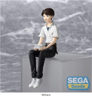Rebuild of Evangelion PM Perching PVC Statue Shinji Ikari Evangelion New Theatrical Edition 14 cm