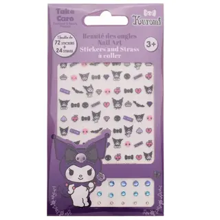 Hello Kitty Kuromi Nail Stickers Blister