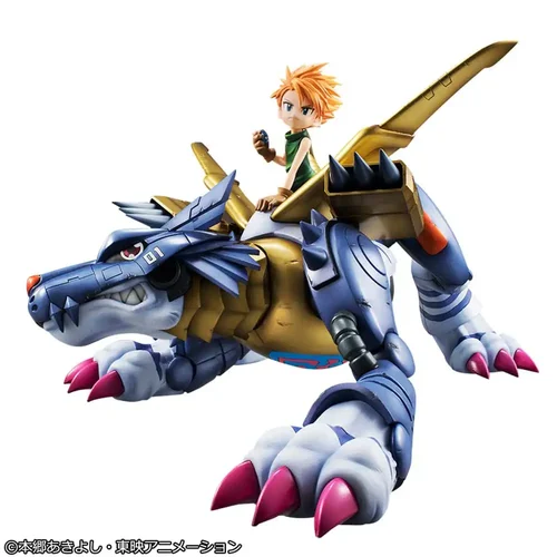 Digimon Adventure Precious G.E.M. Series PVC Statue Metal Garurumon & Ishida Yamato 30 cm