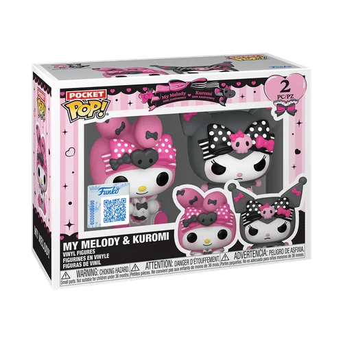 SANRIO - Pocket POP 2 Pack - Kuromi / My Melody