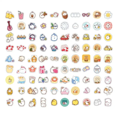 Molang Sticker Pack Sweet Moments