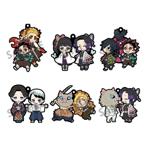 Demon Slayer: Kimetsu no Yaiba Rubber Mascot 6 cm Vol. 4 - 1 Unidade
