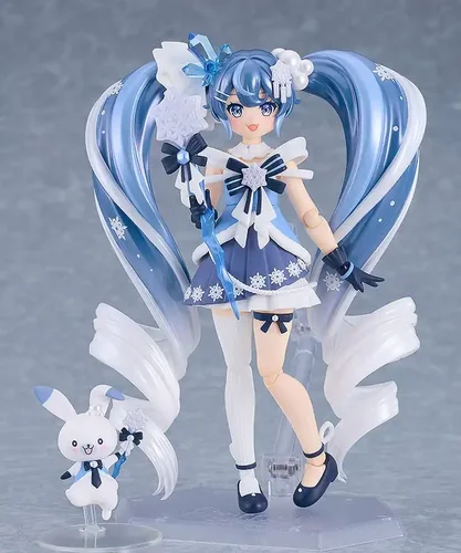 Character Vocal Series 01: Hatsune Miku Figma Action Figure Snow Miku: Crystal Snow Ver. 13 cm