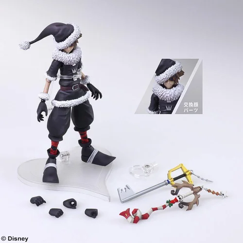Kingdom Hearts II Bring Arts Action Figure Sora Christmas Town Ver. 15 cm