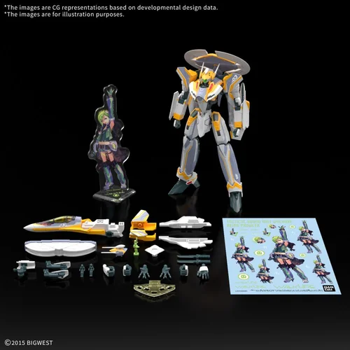 MACROSS - HG 1/100 VF-31E Siegfried Deluxe Set - Model Kit