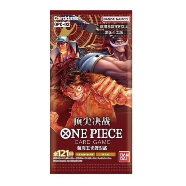 One Piece Card Game - Paramount War Booster (OP02) Chinese - 1 Booster