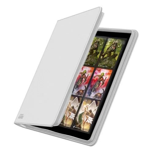 Ultimate Guard Zipfolio (480 double-sleeved cards) 24-Pocket 70 x 94 mm Xenoskin - White