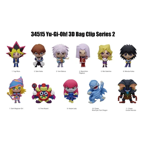 Yu-Gi-Oh PVC Bag Clips Series 2 Blind Bag - 1 Unidade