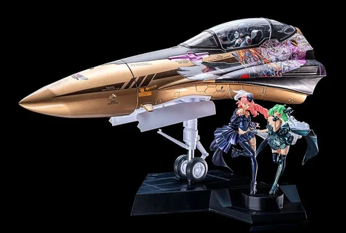 Macross Frontier Plastic Model Kit PLAMAX MF-98: minimum factory Fighter Nose Collection YF-29 GALAXY SET 90  cm