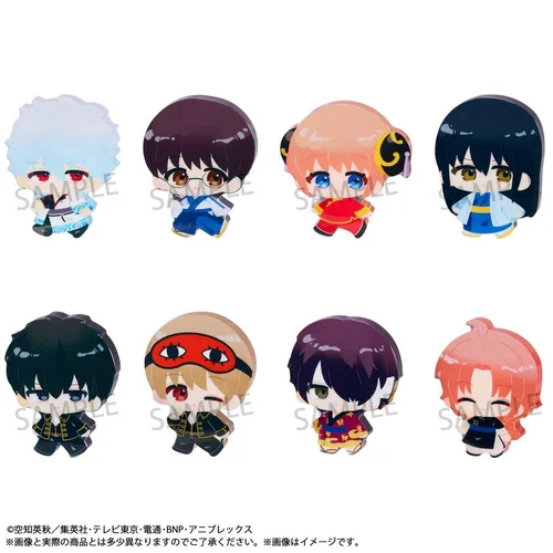 Gintama Karakoro Clear Candy Trading Figure Vol. 2 5 cm Blind Box - 1 Unidade