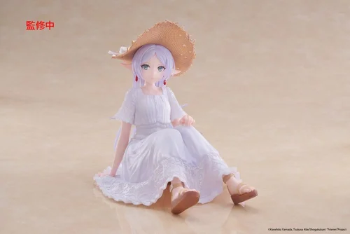 Frieren: Beyond Journey's End PVC Statue Desktop Cute Figure Frieren Summer Dress Ver. 13 cm