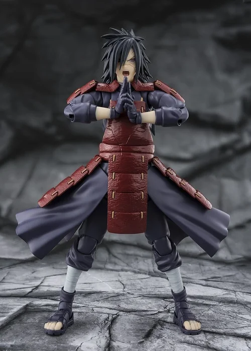 Naruto Shippuden S.H.Figuarts Action Figure Madara Uchiha Legend of Darkness 17 cm