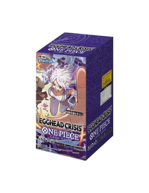 One Piece Card Game Egghead Crisis (EB04) Japanese - 1 Booster Box (24 Boosters)